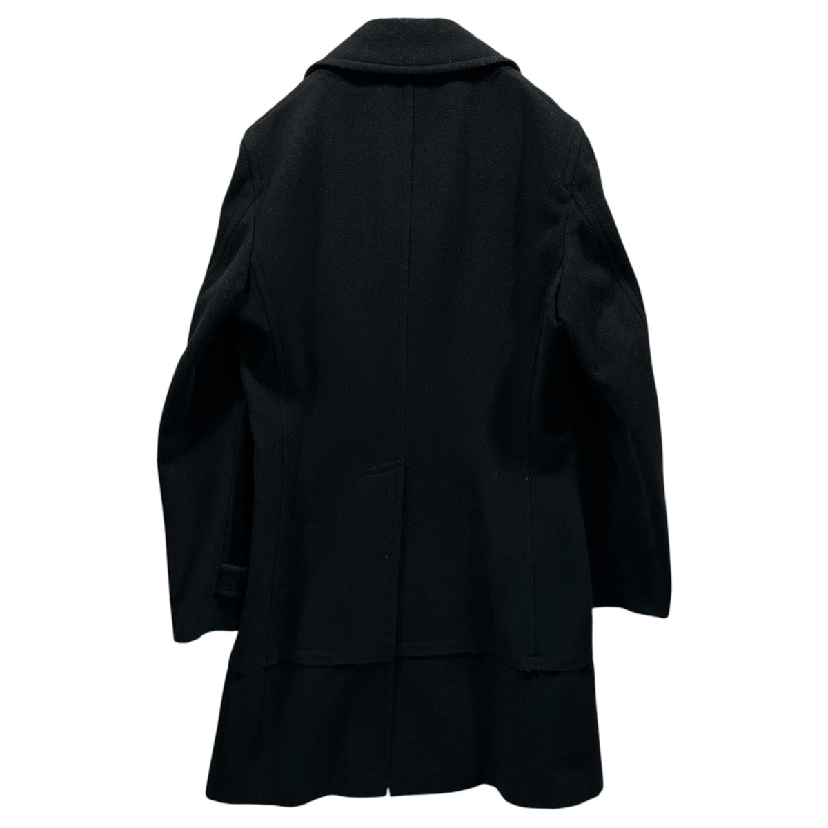 COMME des GARCONS HOMME PLUS 17AW Melton Coat Black Size S