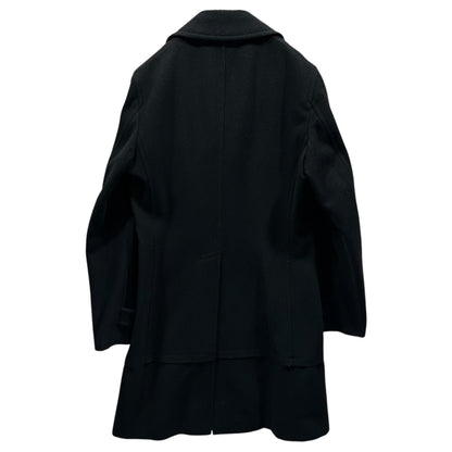 COMME des GARCONS HOMME PLUS 17AW Melton Coat Black Size S