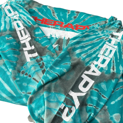 THERAPY 90s Nurse Tie-Dye Long Sleeve T-Shirt Size XL
