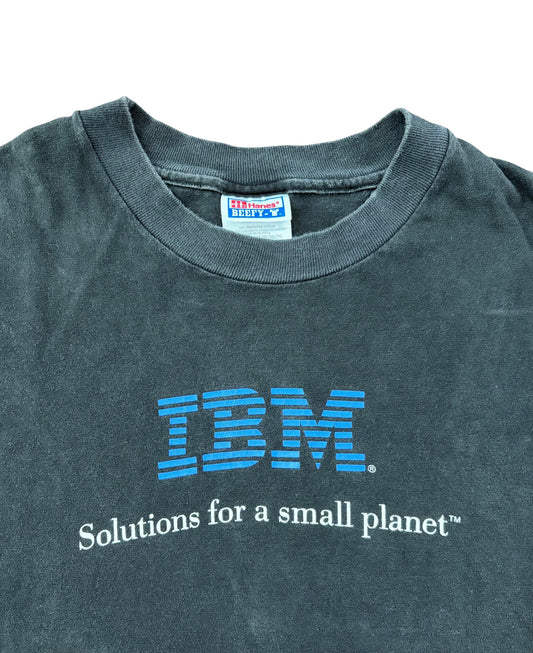 IBM Advertising Tee 90s Vintage Black