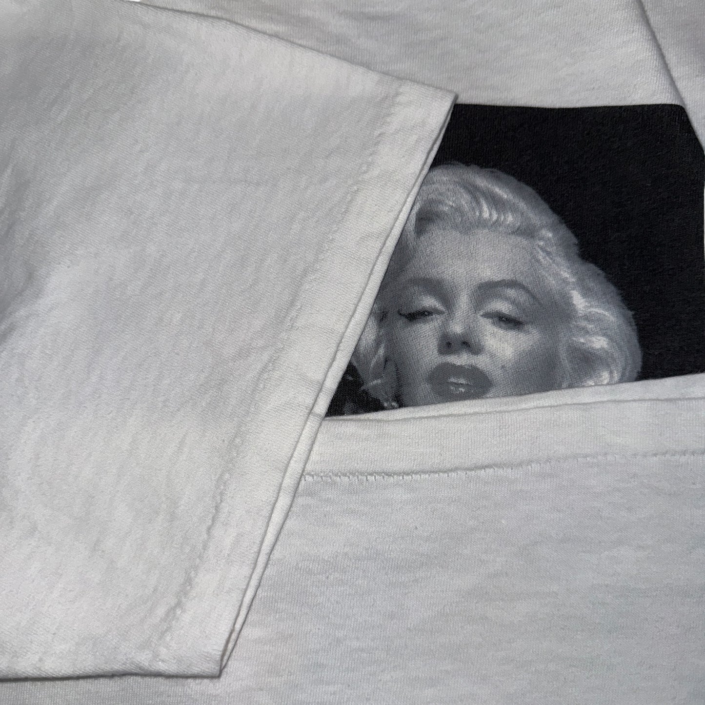 MARILYN MONROE 90s Vintage Double Sided Print Size XL