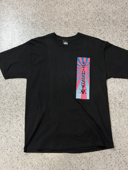 SASQUATCHfabrix x Stussy 30th T-Shirt Black Size M