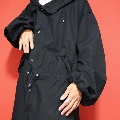 Vintage U.S. Army Black Snow Camo Parka Size LARGE