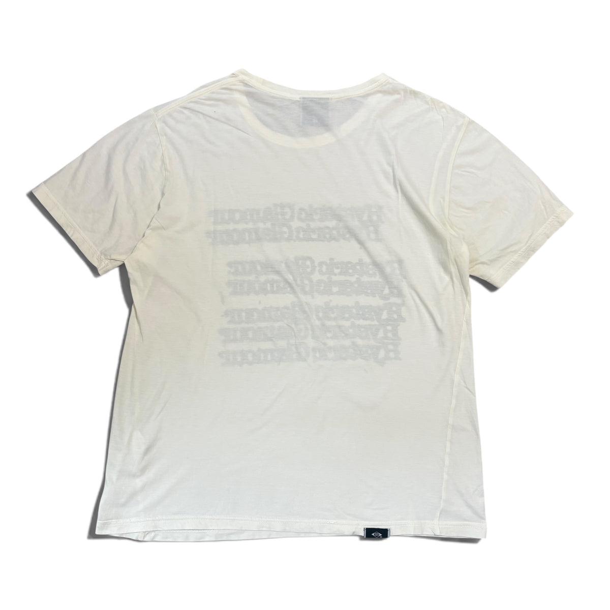Hysteric Glamour Distorted Logo Y2K T-Shirt Size M