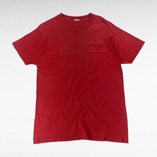 Fruit Of The Loom 90s T-Shirt Red Size L