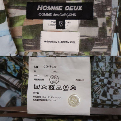 Comme des Garcons Florianviel Check Print Shirt Size XS