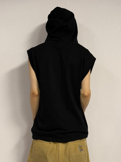 BOY LONDON Big Hood Cotton Vest Size FREE