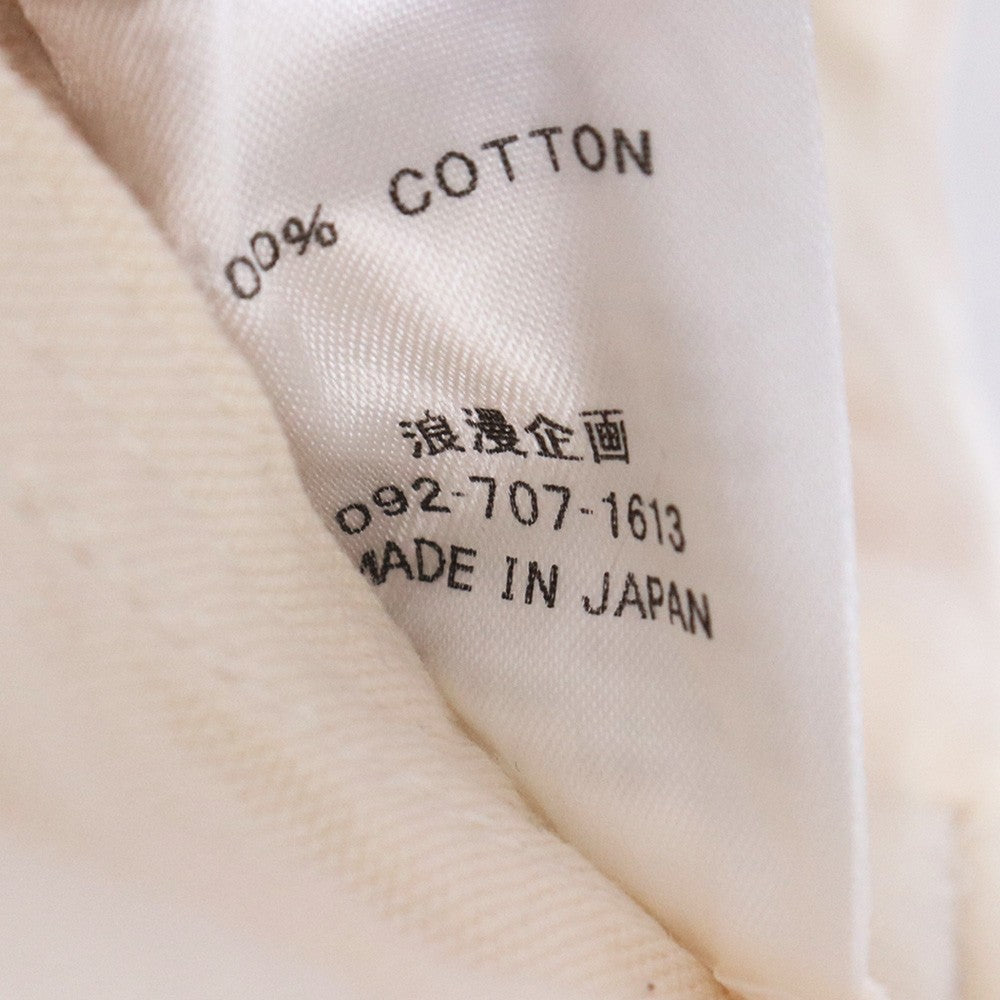 GENKOTSU CREATE 22AW Blues Cotton Pants Beige Size S