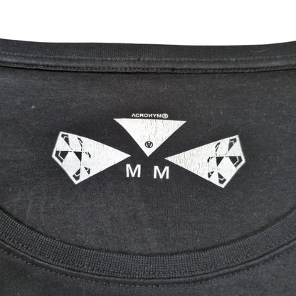 Acronym 24SS Mercerized S/S Tee Black Size M