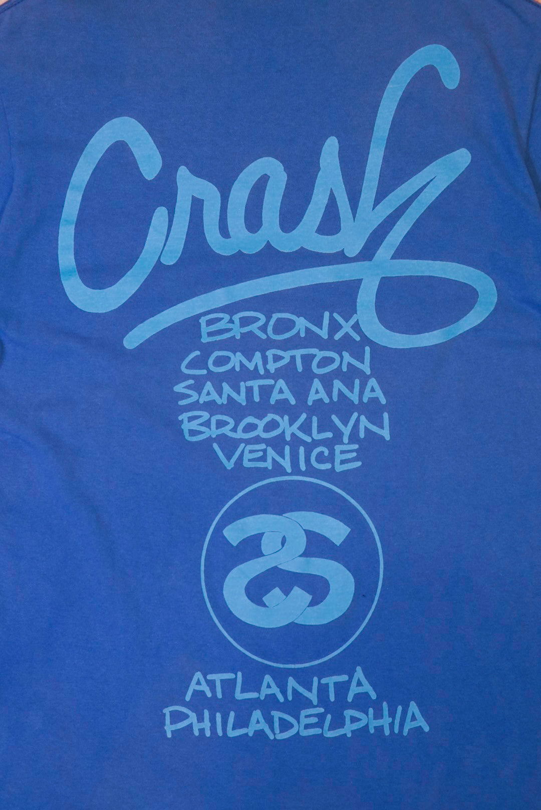 Stussy 00s Blue Cotton Size S