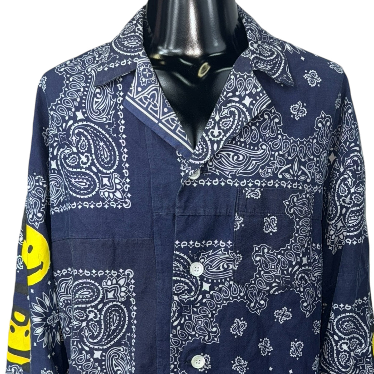 READYMADE BANDANA SLEEPING SHIRT NAVY Size 1