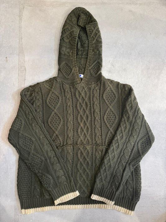 GOODENOUGH Fisherman Hoodie Khaki Size M