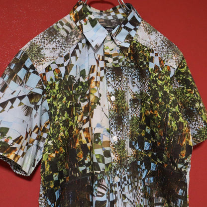Comme des Garcons Florianviel Check Print Shirt Size XS
