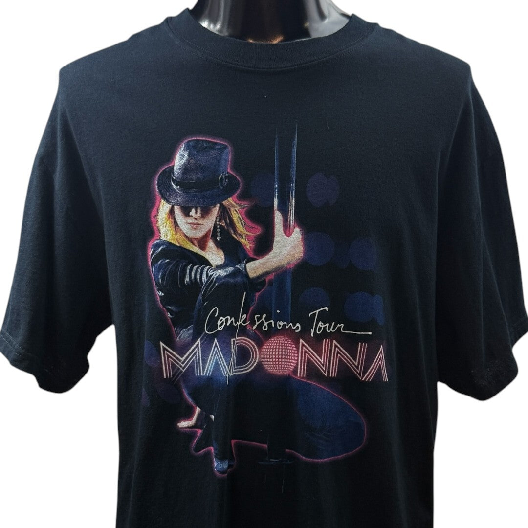 MADONNA 06 CONFESSIONS TOUR T-Shirt Size L