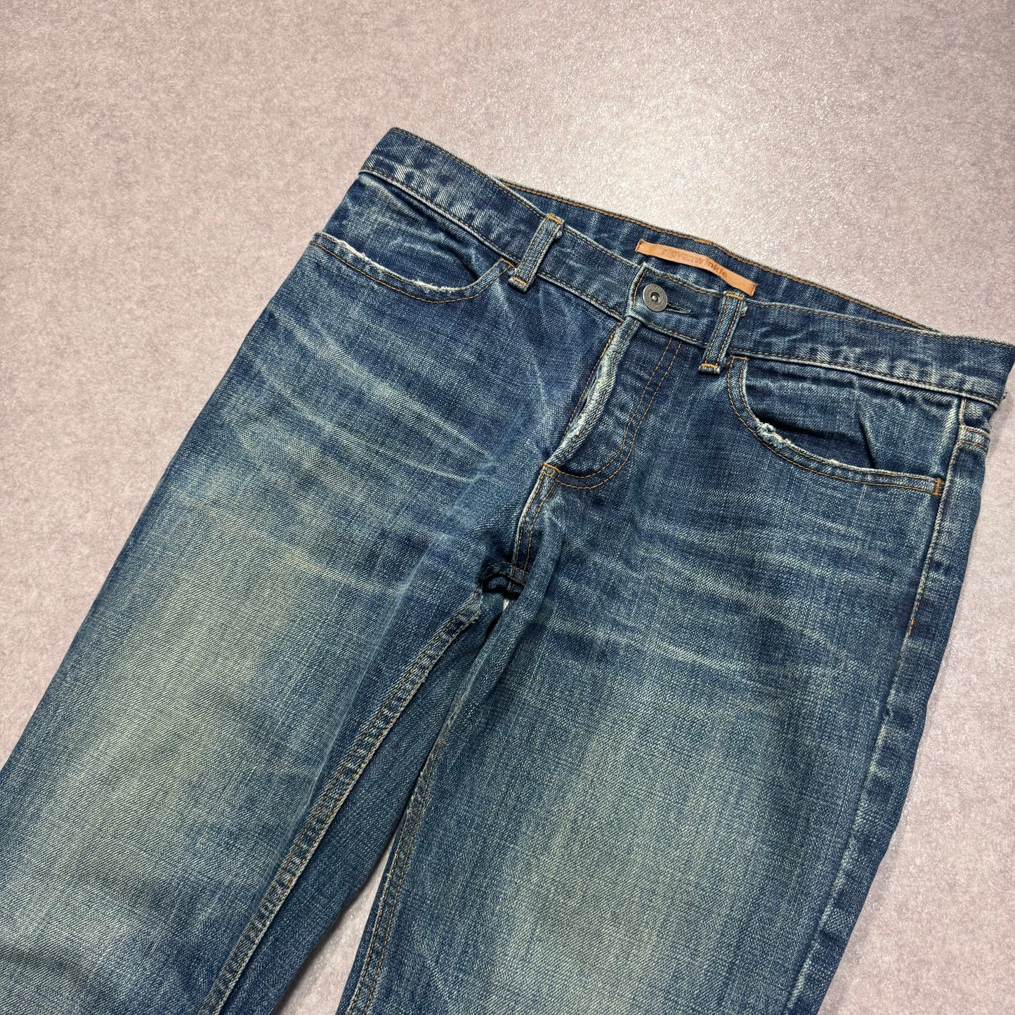 RIPVANWINKLE Blue Casual Pants