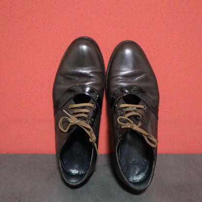 Yohji Yamamoto Y's 80s Nylon Panel No Tongue Boots Size LL