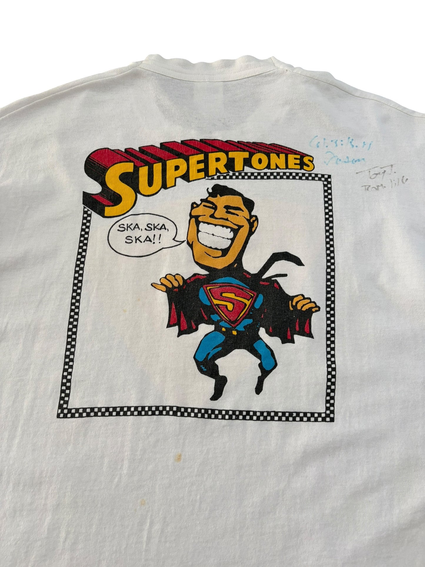 The O.C. Supertones Superman Parody Band Tee Size L