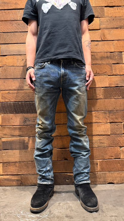 undercover 06SS Indigo Cotton Pants Size 2