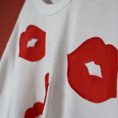 Comme des Garcons Homme Plus 24SS Resin Lip Print Size L