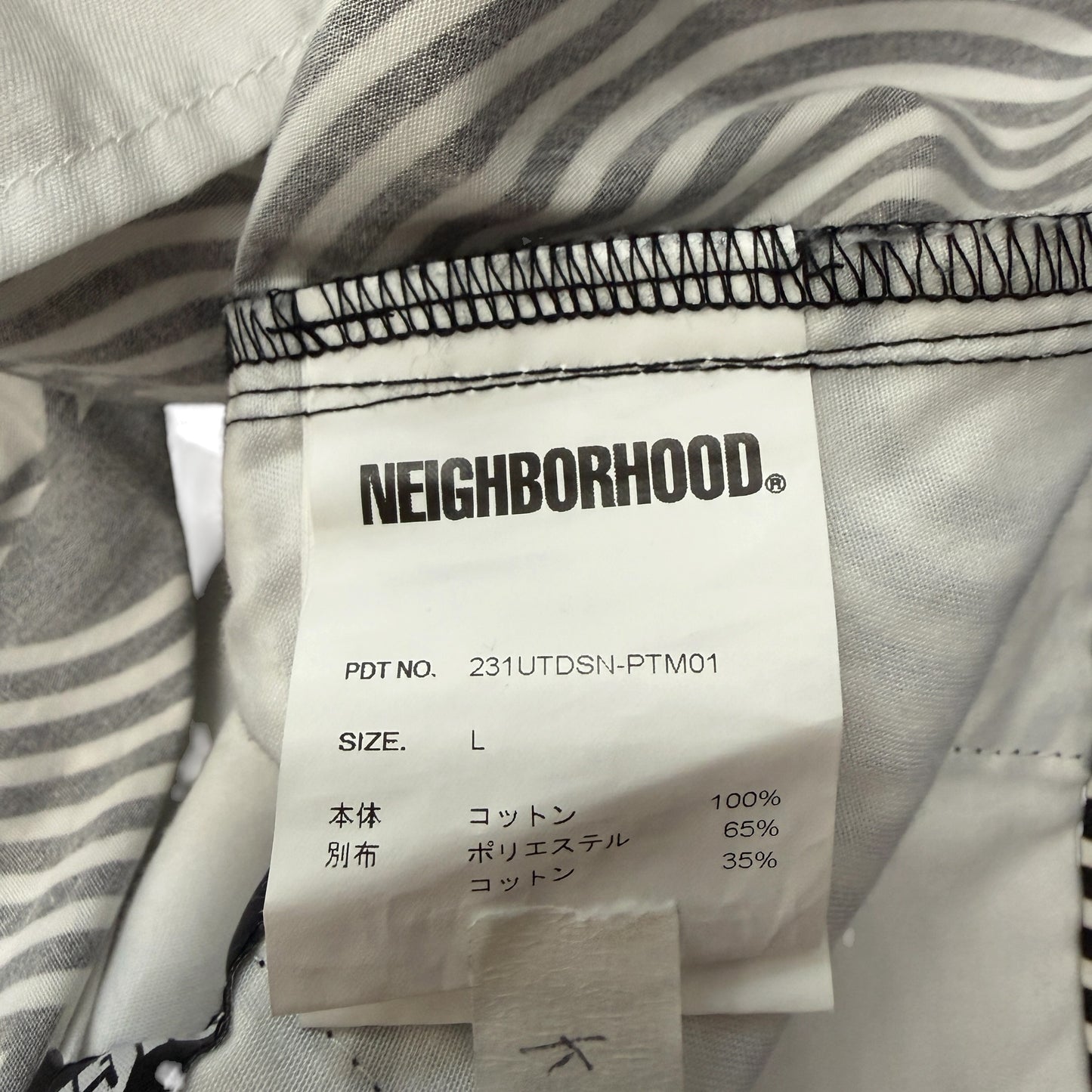 NEIGHBORHOOD x DSC Flame Pattern Gradient Shorts Size L
