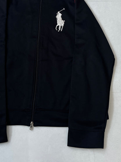 RLX Ralph Lauren Big Pony Track Jacket Black Size XL