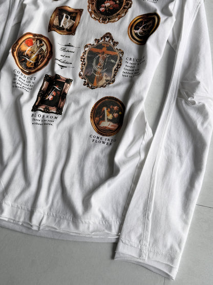 JHONNY WOLF Antique Frame Long Sleeve Cotton Size 2