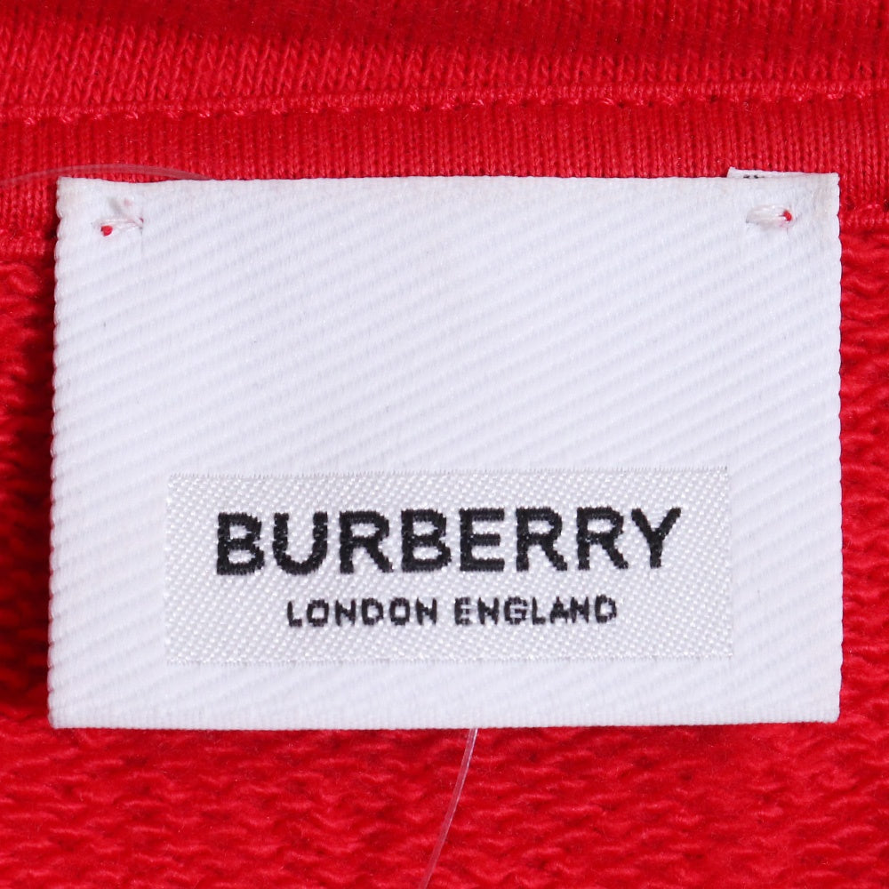 Burberry Red TB Monogram Hoodie Size L