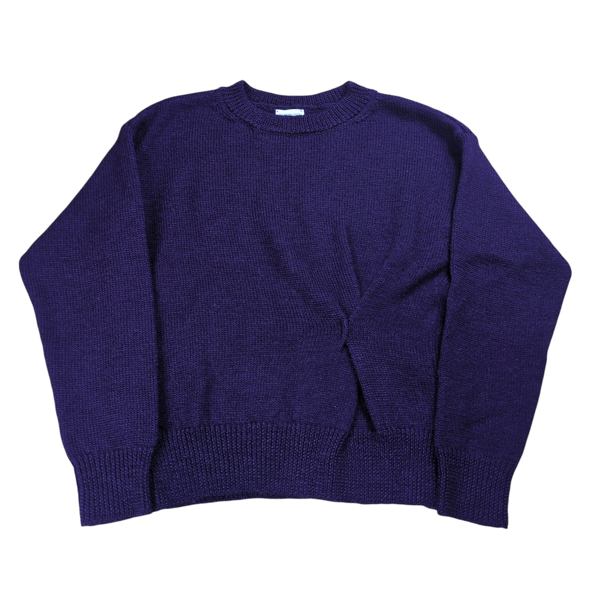 DRIES VAN NOTEN Front Design Wool Sweater Size S