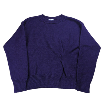 DRIES VAN NOTEN Front Design Wool Sweater Size S