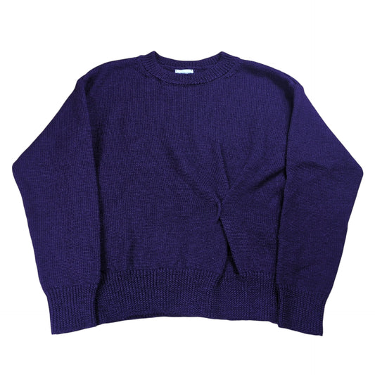 DRIES VAN NOTEN Front Design Wool Sweater Size S