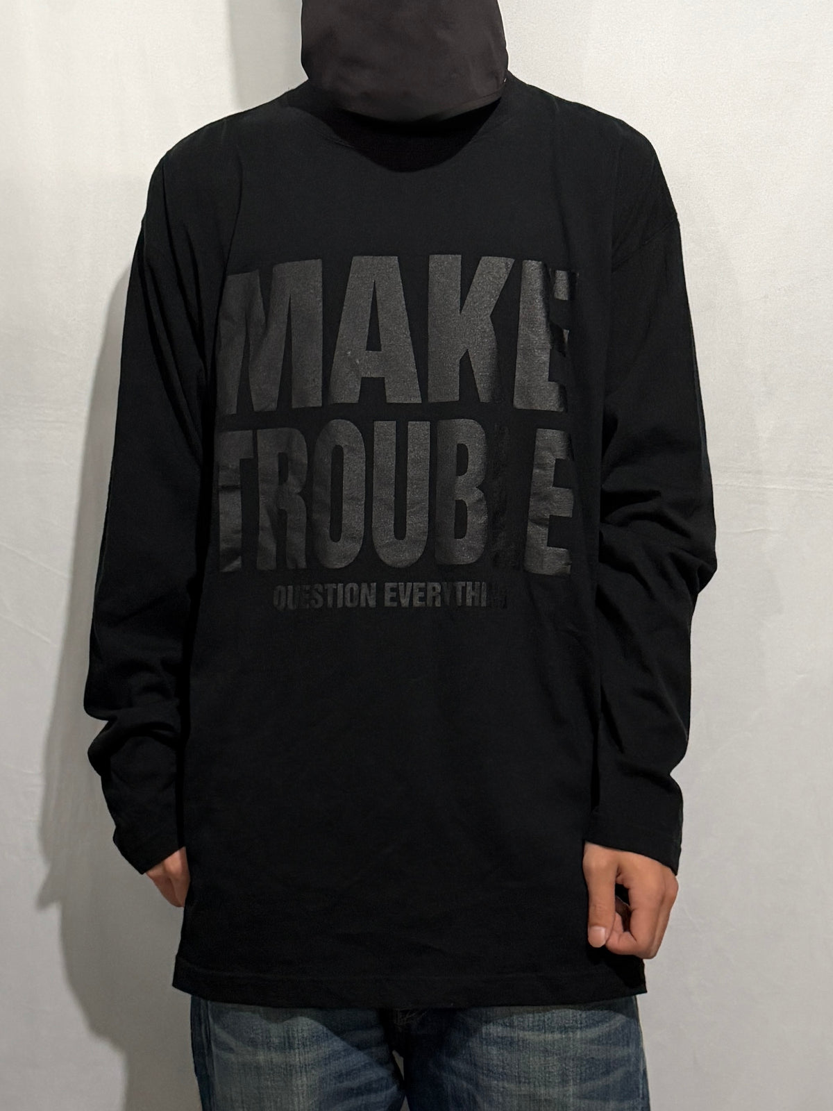 KATHARINE HAMNETT Message Design Organic Cotton Sleeve Shirt