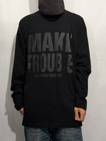 KATHARINE HAMNETT Message Design Organic Cotton Sleeve Shirt