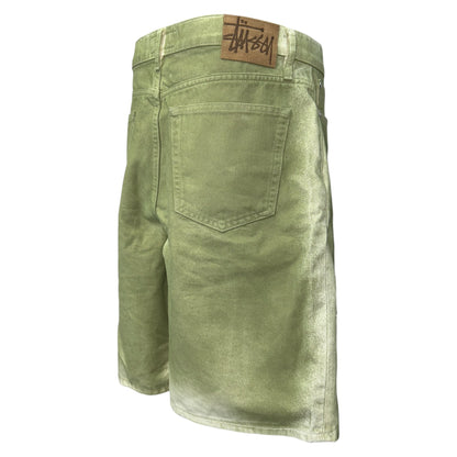 Stussy 32 SPRAY DYE BIG OL SHORT Denim Shorts Size 32