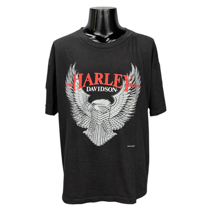 HARLEY-DAVIDSON 90s Eagle Bar Shield T-Shirt Size L