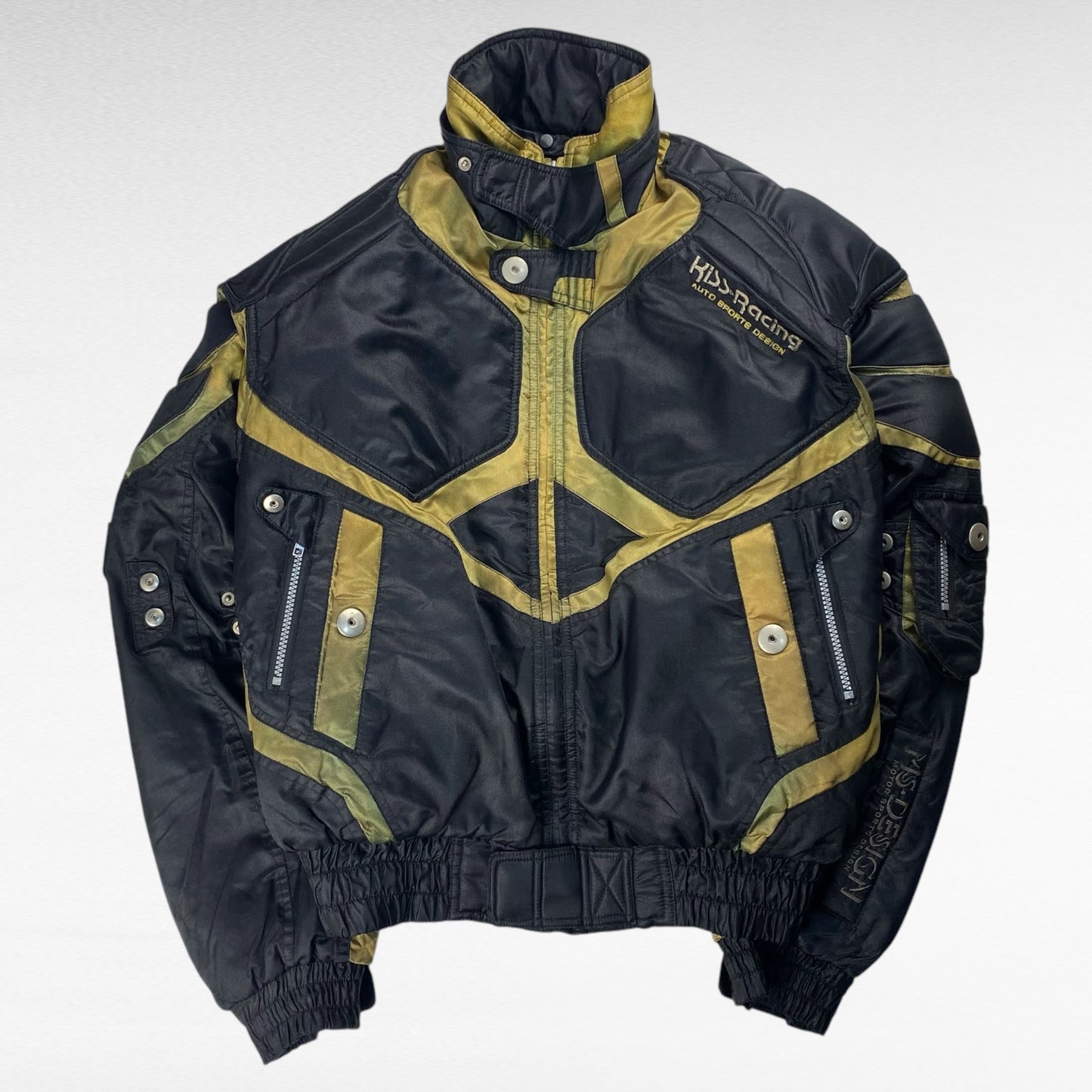 KISS RACING Racing Jacket Padded Shoulder Size M