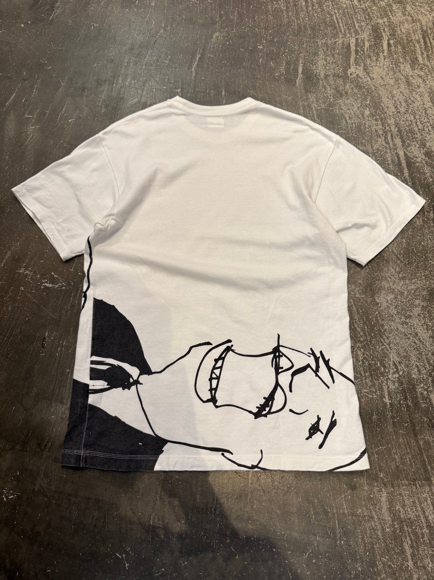 Undercover 02SS T-Shirt White Cotton Size M