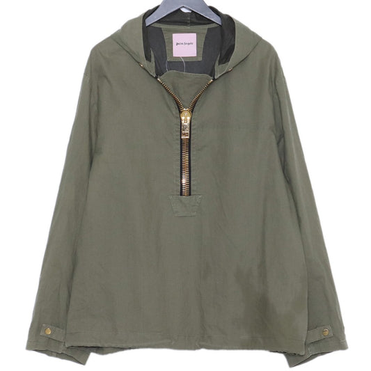 PALM ANGEL 16AW Military Anorak Hoodie Green Size S