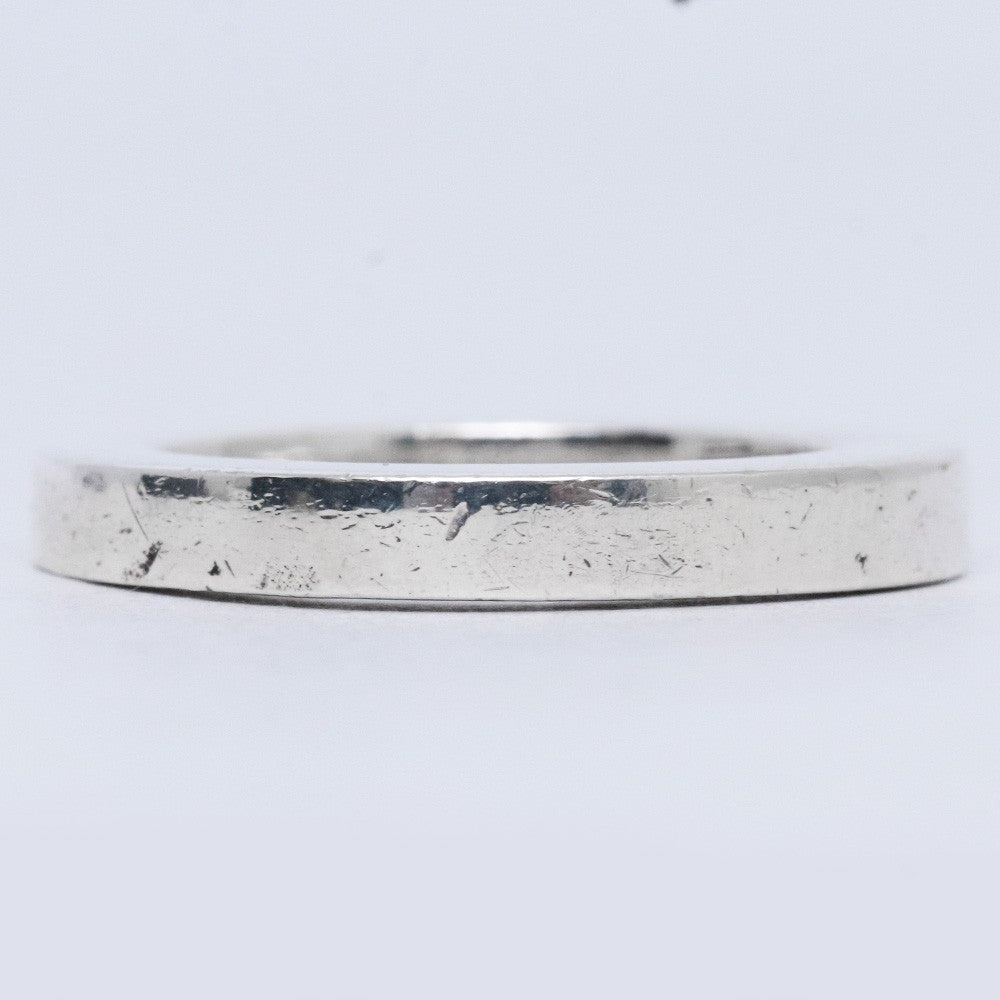 CHROME HEARTS 3mm Spacer Plain Ring Silver Size ONE SIZE