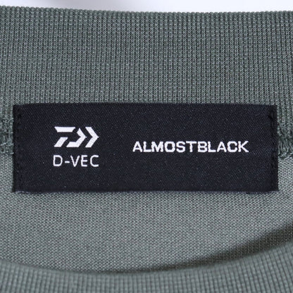 D-VEC x ALMOSTBLACK 25SS Hybrid Plating T-Shirt Khaki Size 3