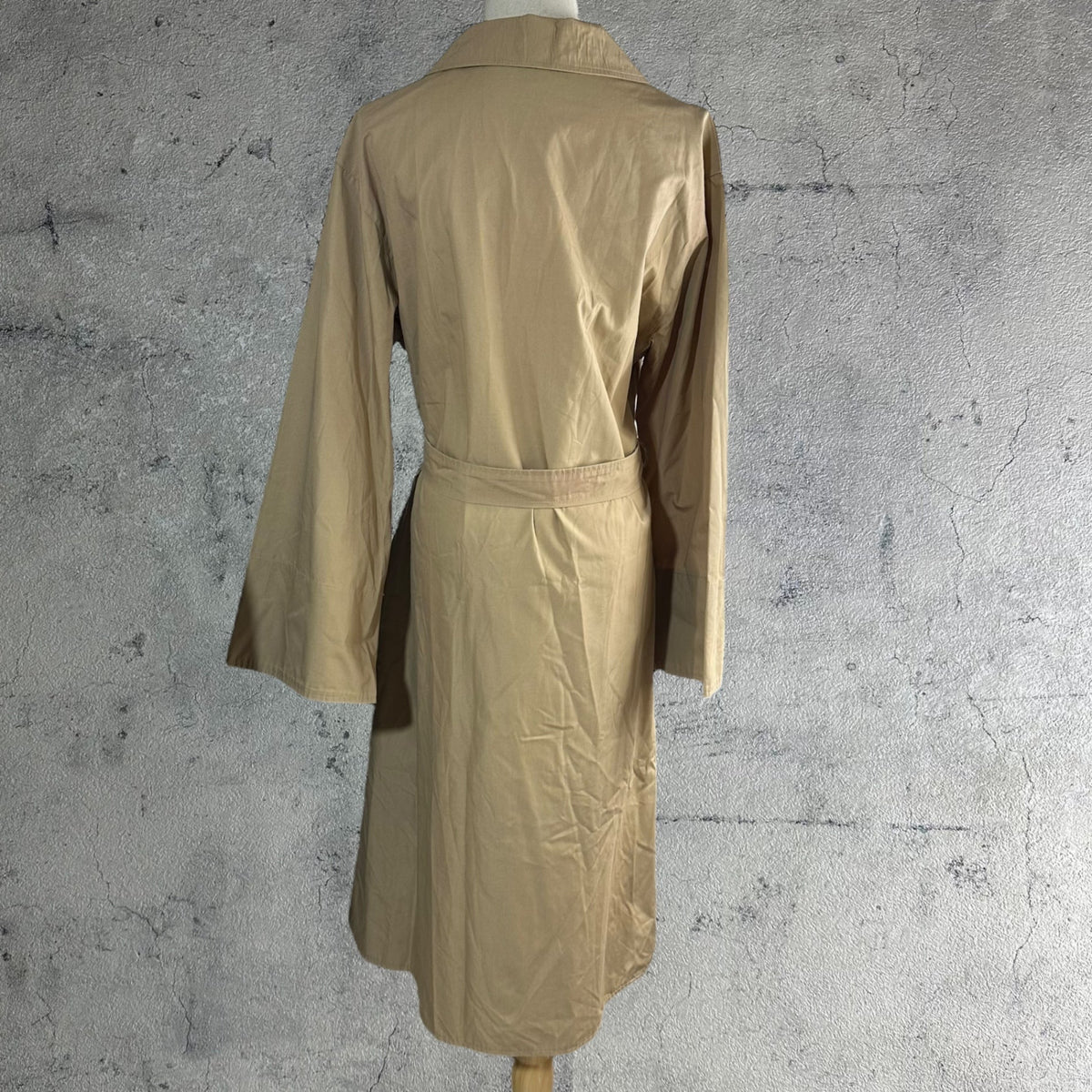 Euro vintage 70s Design Button Trench Coat