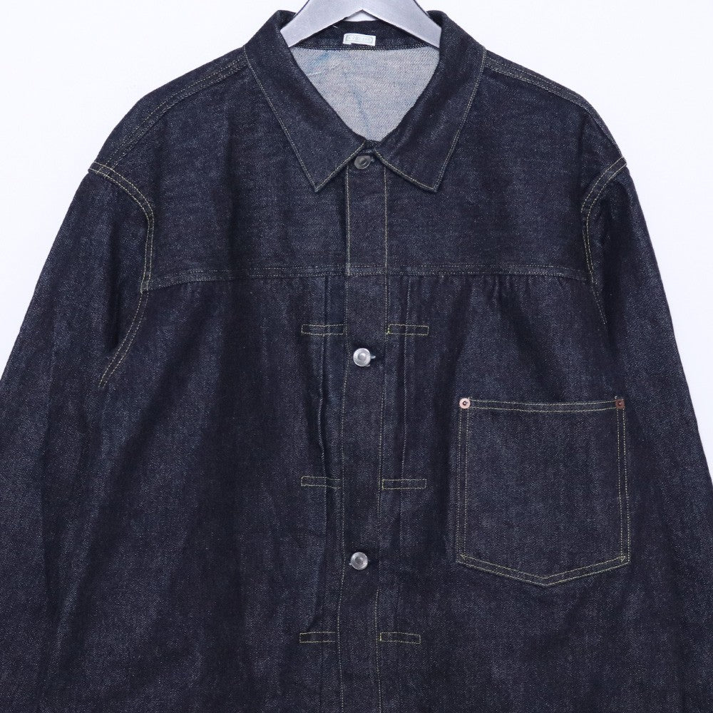 A.PRESSE 1st Type One Wash Denim Jacket Indigo Size 48