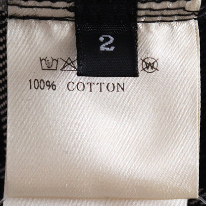 A.F ARTEFACT Exclusive Cotton Checked Black Gray Size 2