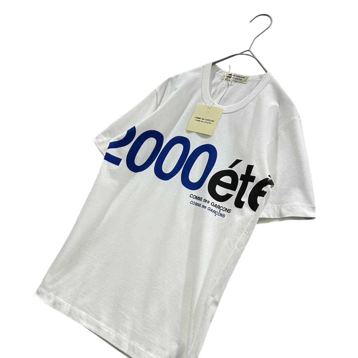 COMME des GARCONS COMME des GARCONS White Logo Tee Size S