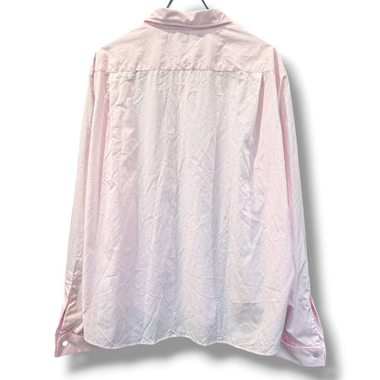 VUJA DE Wire Double Cuff Long Sleeve Shirt Pink Size M
