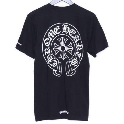 CHROME HEARTS Horseshoe Logo Pocket T-Shirt Black Size S
