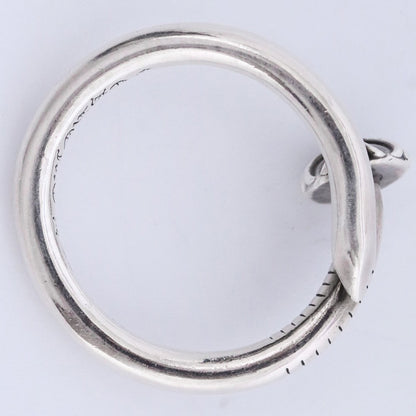 CHROME HEARTS Silver Nail Cross Ball Ring Size ONE SIZE