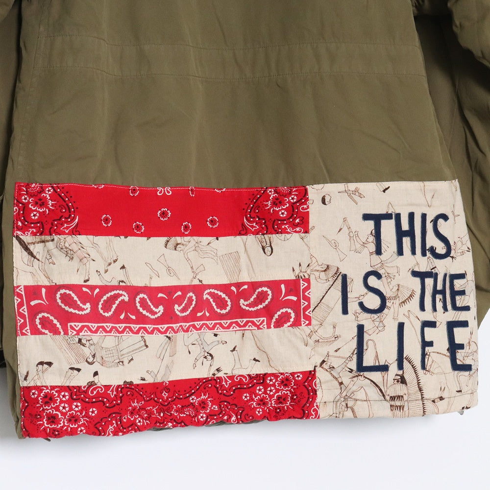 VISVIM 19AW Mud Dyed Wright Field Parka Size 2