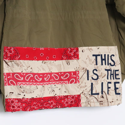 VISVIM 19AW Mud Dyed Wright Field Parka Size 2