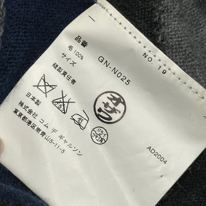 COMME des GARCONS 04AW Front & Back Sweater Multi Size FREE
