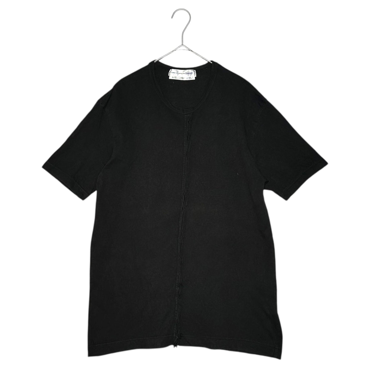 COMME des GARCONS SHIRT 90s Pleated T-Shirt Size S